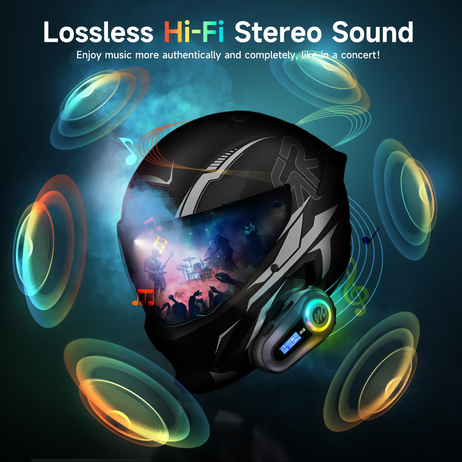 moman-h4m-helm-headset-bluetooth-lcd-fm-radio-ipx6 image 5