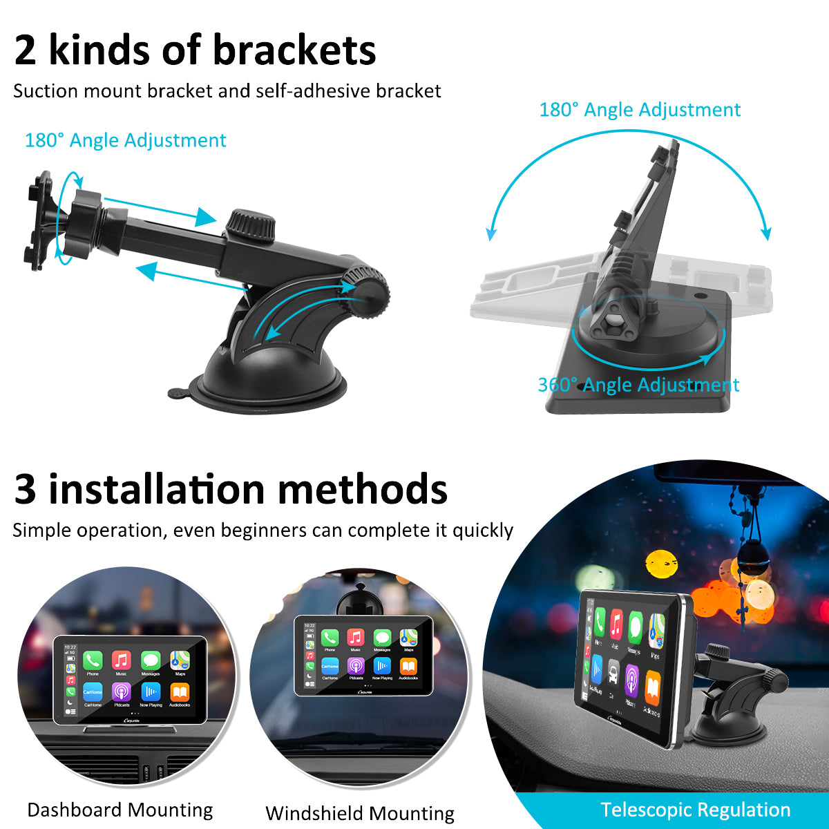 carpuride-car-smart-stereo-7-zoll-ips-touch-carplay-silber image 5