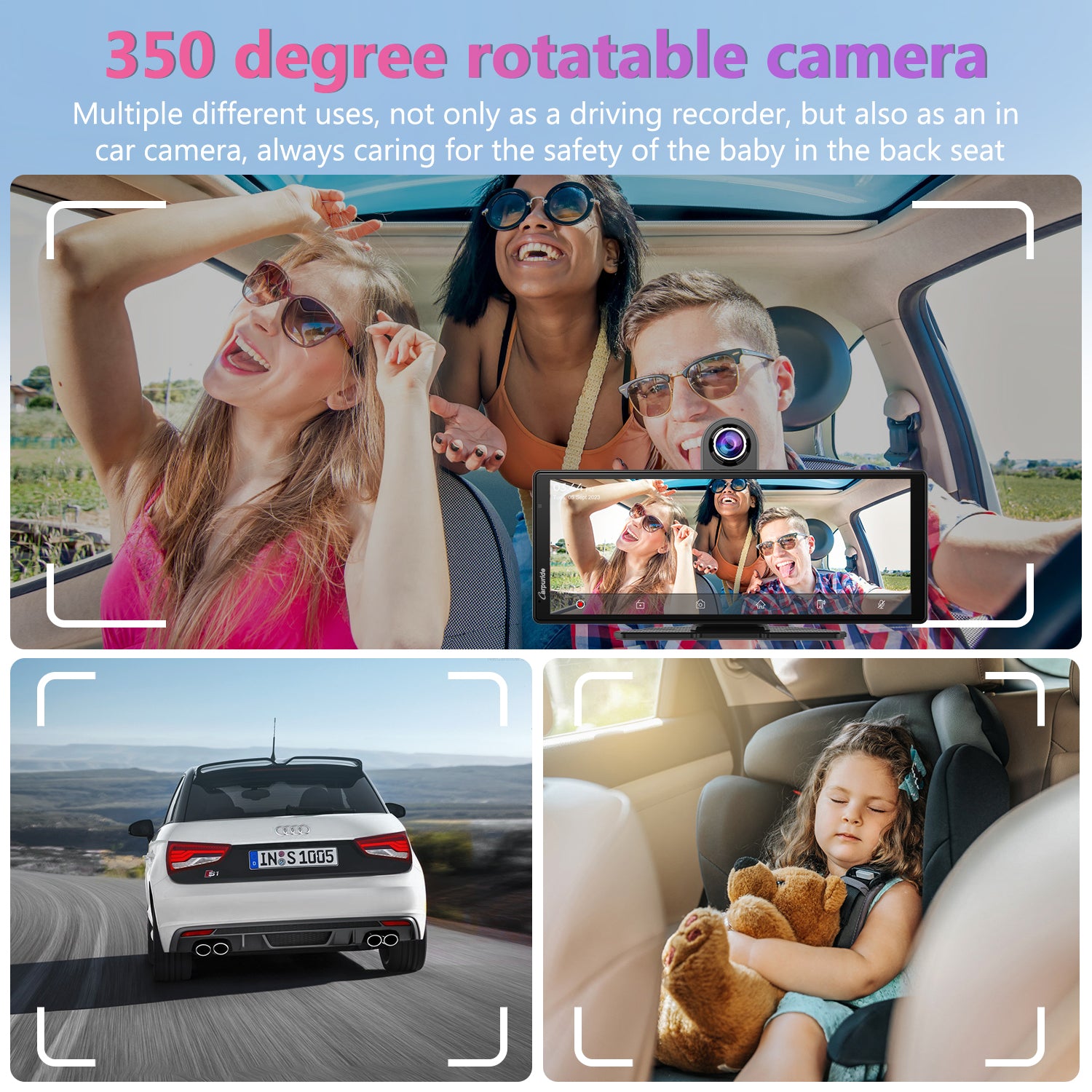 carpuride-car-smart-stereo-w903-display-9-3-zoll-mit-4k-dashcam image 6