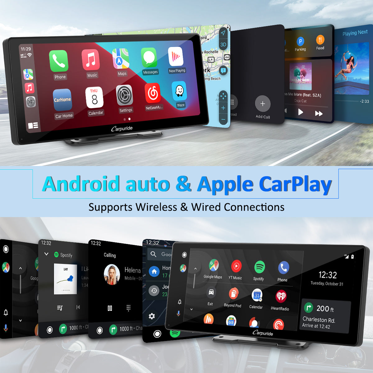 carpuride-w103-pro-car-smart-stereo-10-3-zoll-mit-kamera image 2