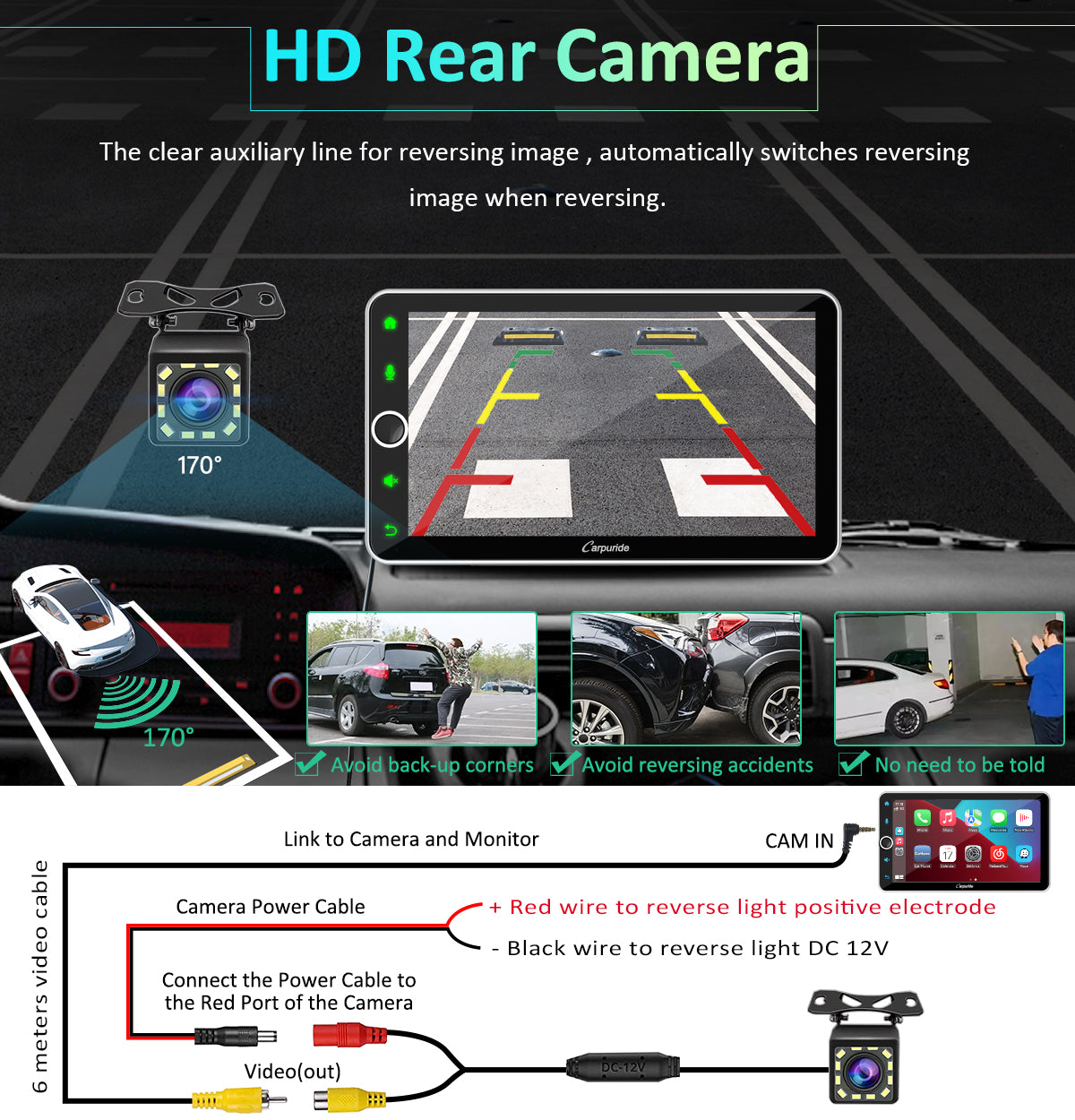 carpuride-w706-autoradio-7-zoll-mit-r-ckfahrkamera-carplay image 8