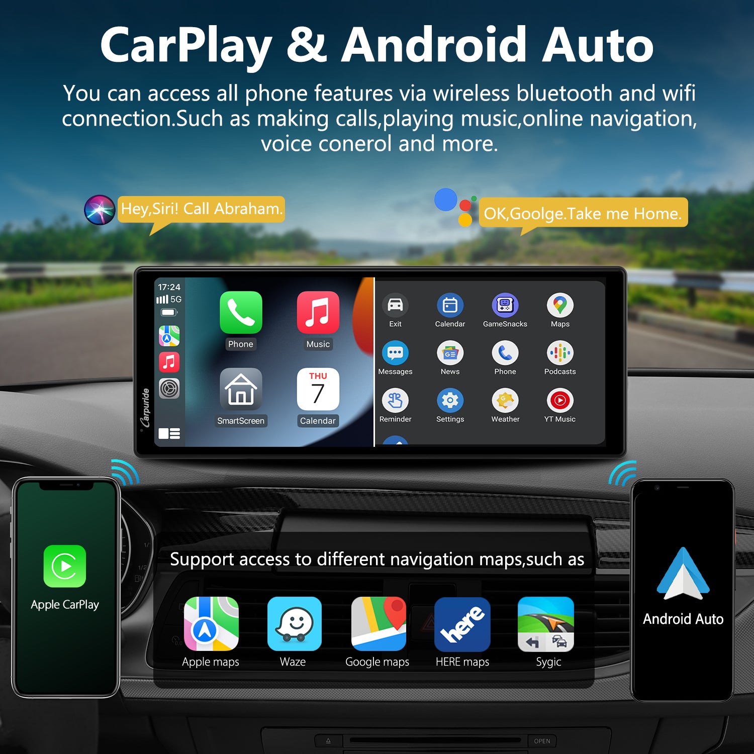 carpuride-c92-car-smart-stereo-autoradio-9-3-zoll image 2