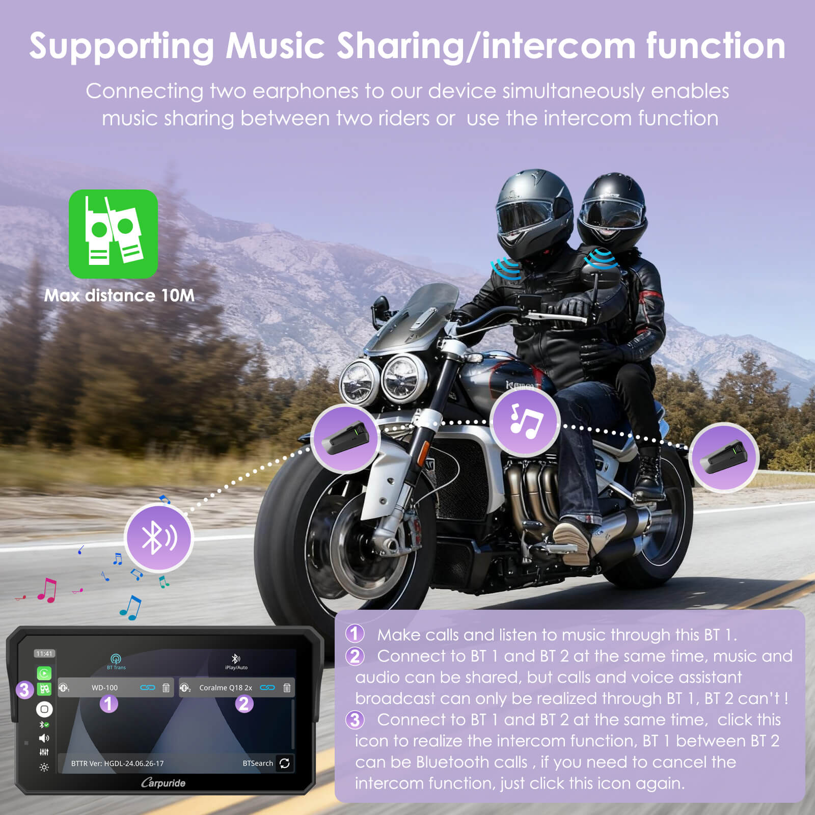 carpuride-w602bs-motorrad-display-6-zoll-bmw-carplay image 7
