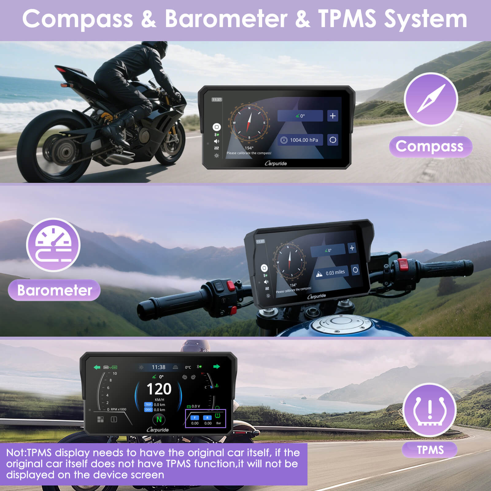 carpuride-w602bs-motorrad-display-6-zoll-bmw-carplay image 8