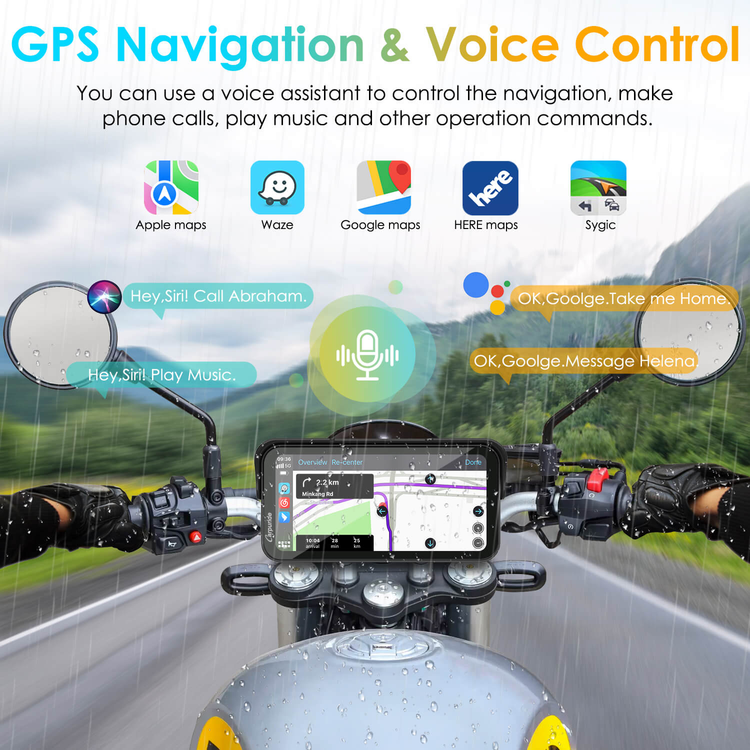 carpuride-w603-motorrad-stereo-carplay-ip67-wasserdicht image 4