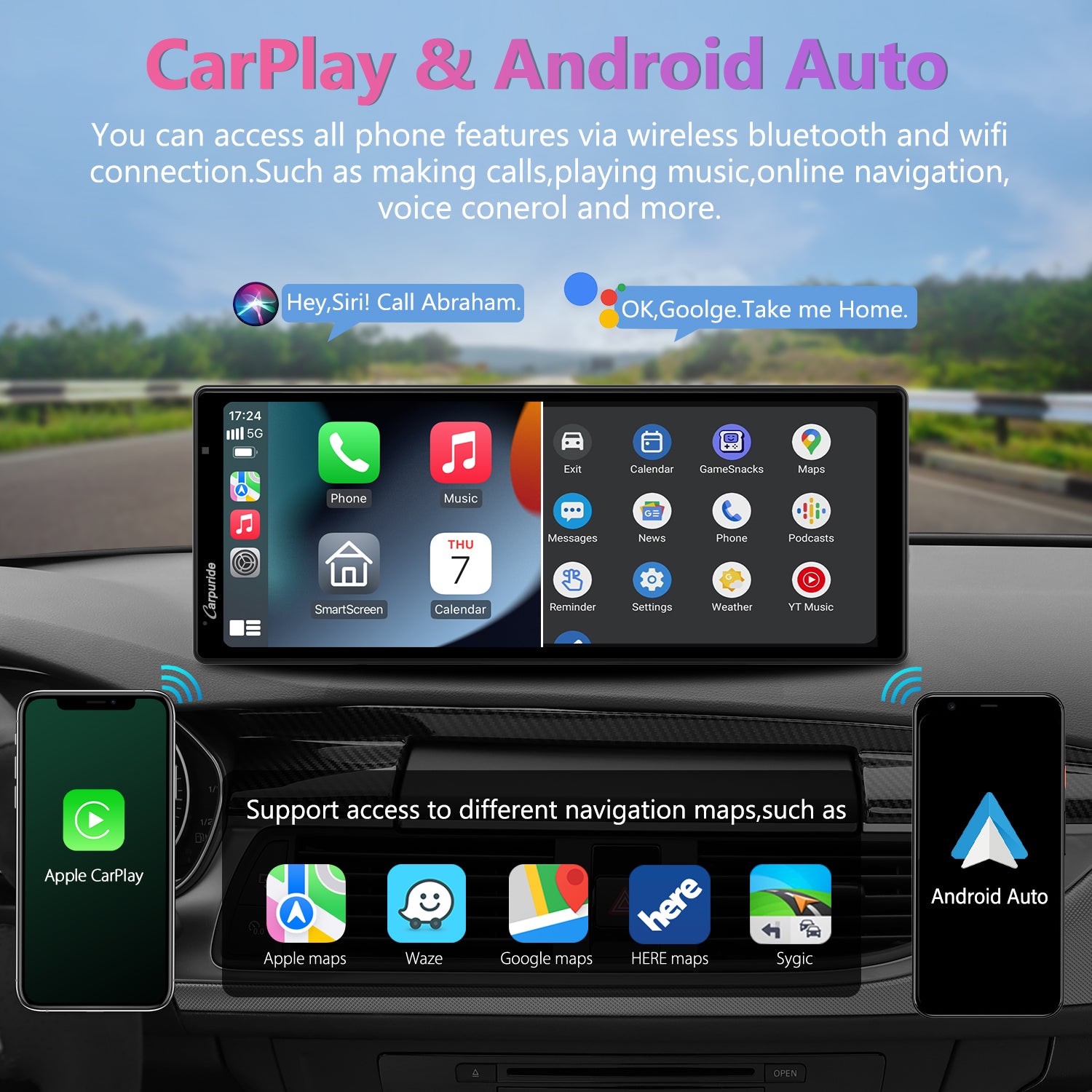 carpuride-car-smart-stereo-w903-display-9-3-zoll-mit-4k-dashcam image 3