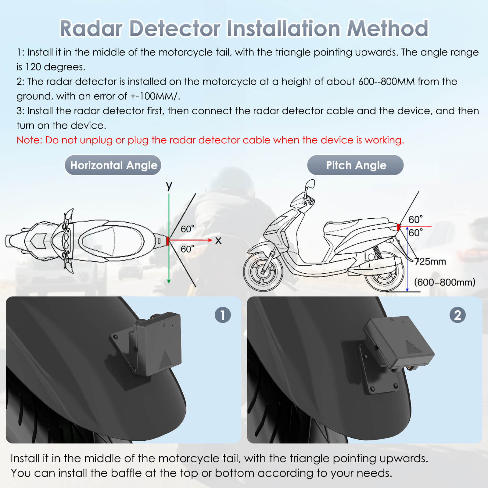 carpuride-702rs-pro-motorrad-display-7-zoll-radar-bsd-sos image 3