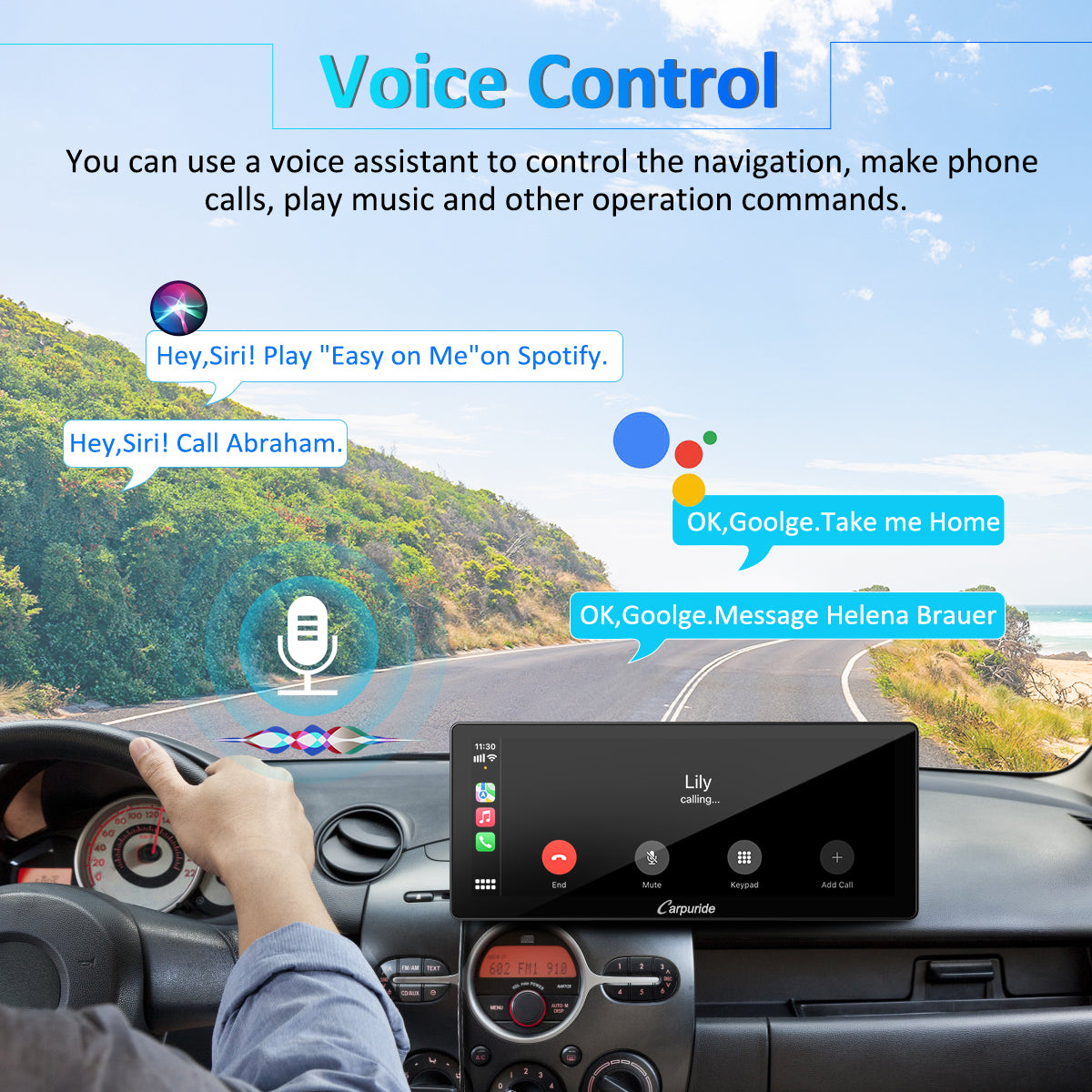 carpuride-w103-auto-display-10-3-zoll-carplay-android image 3