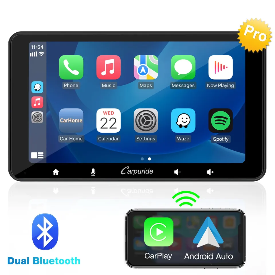 carpuride-car-smart-stereo-w708-pro-autoradio-7-zoll-bluetooth image 1