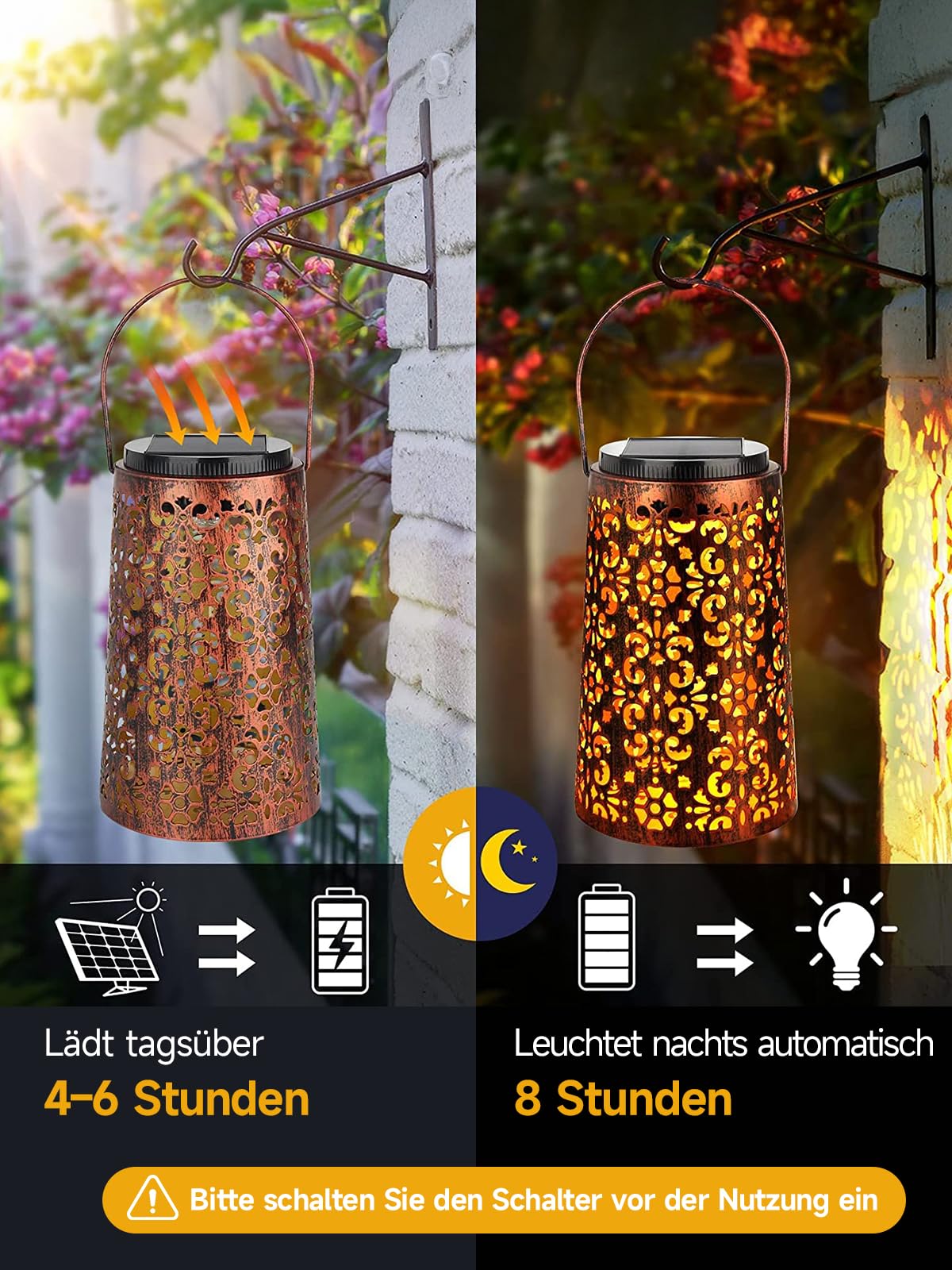 moman-solar-lights-solarlaterne-retro-2-st-ck-metall-ip55 image 2