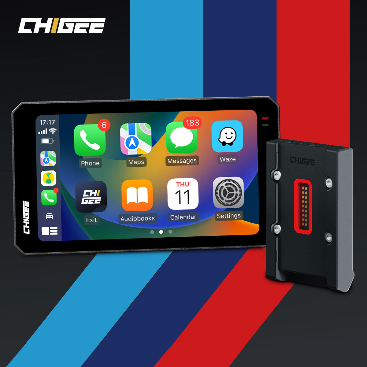 chigee-aio-6-max-bmw-motorrad-display-6-zoll-quick-release-bundle image 2