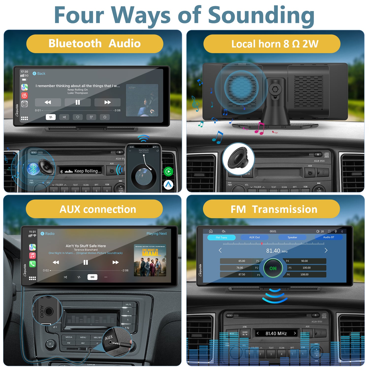 carpuride-c92-car-smart-stereo-autoradio-9-3-zoll-mit-r-ckfahrkamera image 4