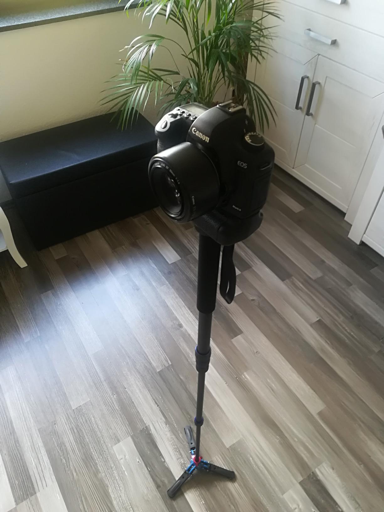 Hält die DSLR