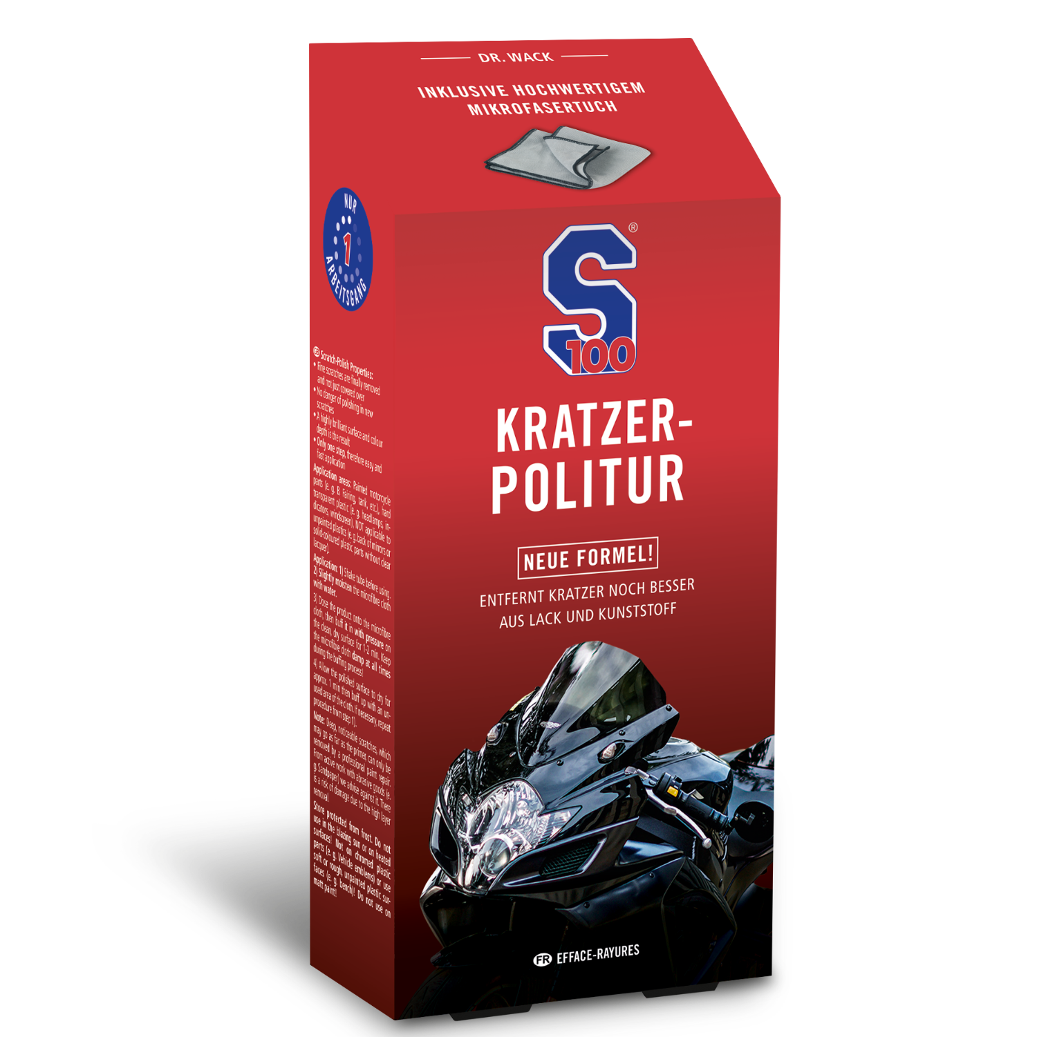 s100-kratzer-politur-lack-politur-50-ml-mikrofasertuch image 1