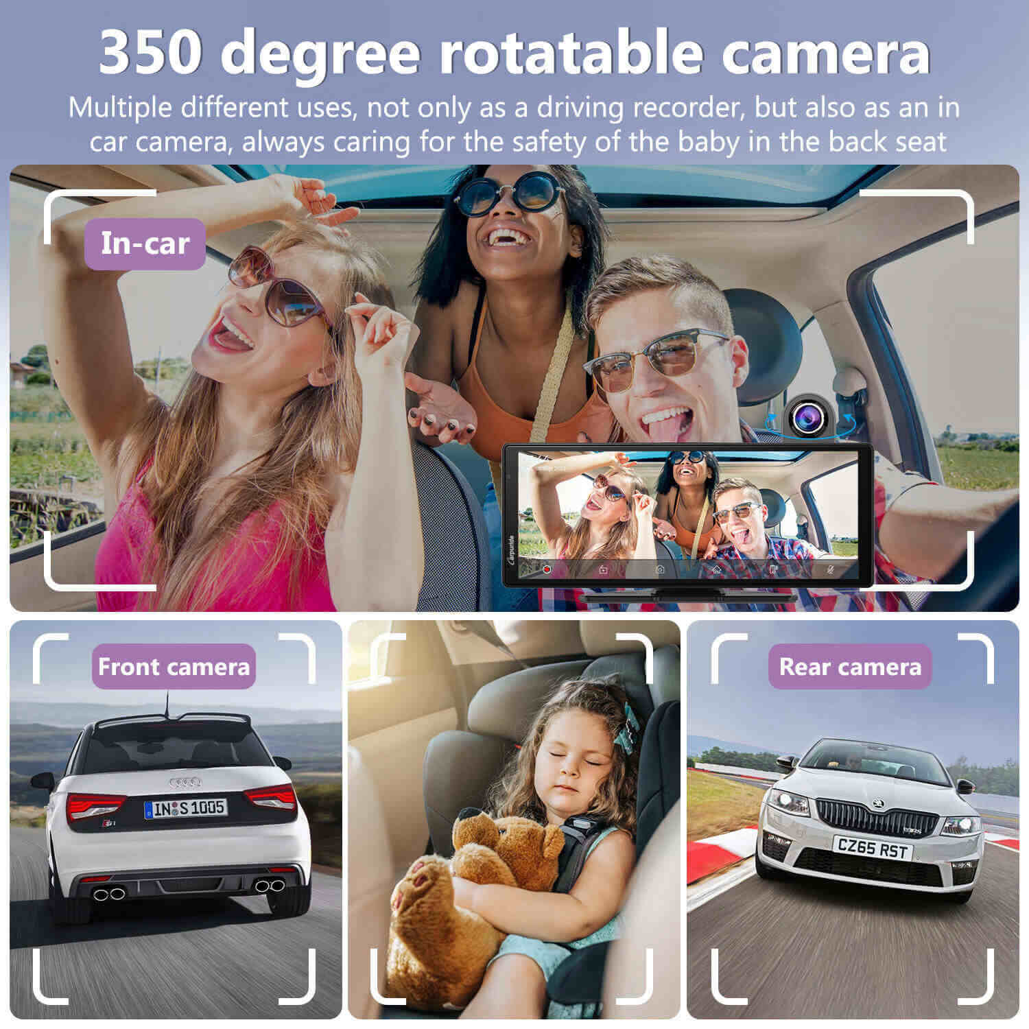 carpuride-w904-carplay-touchscreen-9-3-zoll-mit-dvr-4k image 4