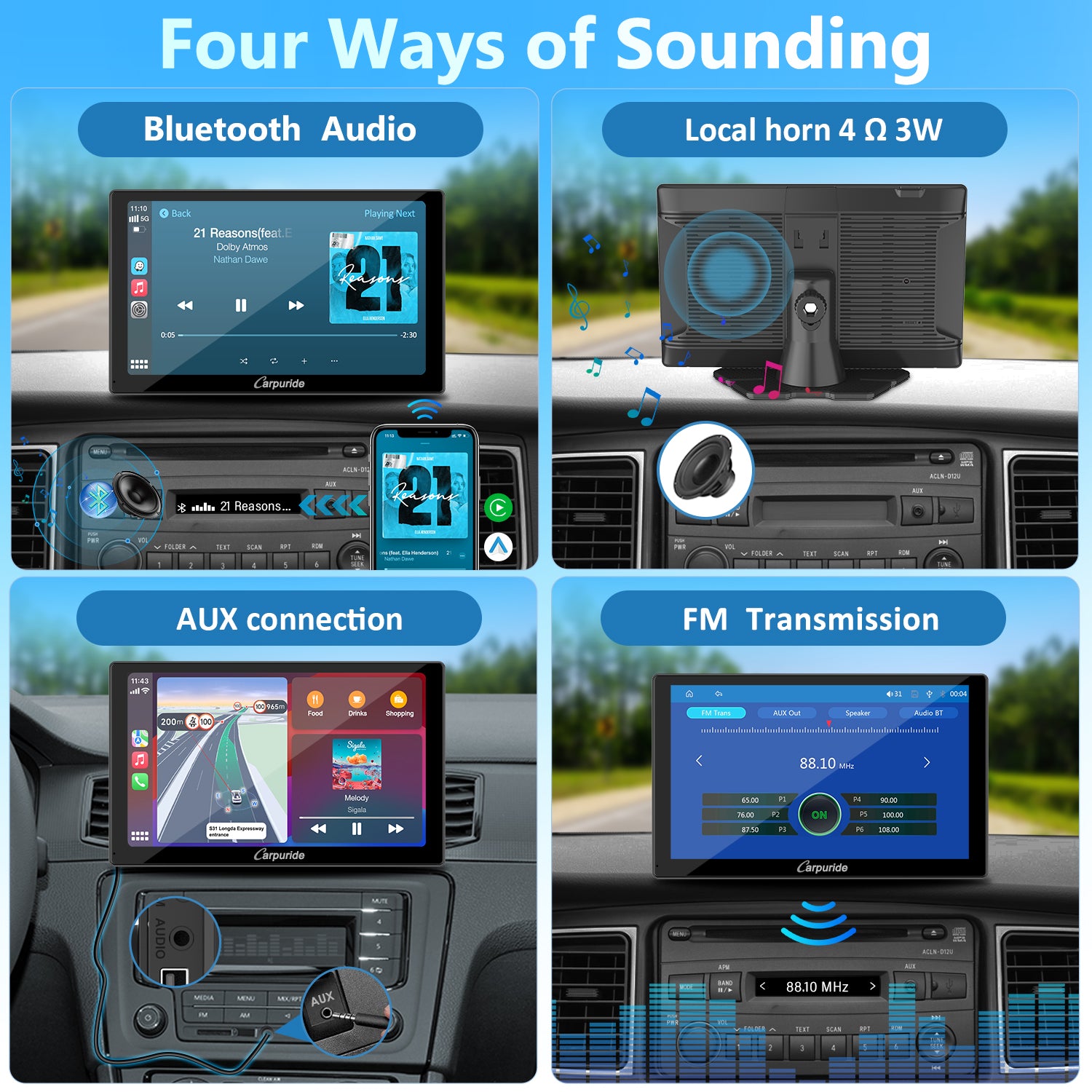 carpuride-car-smart-stereo-c98-autoradio-9-zoll-mit-kamera image 4